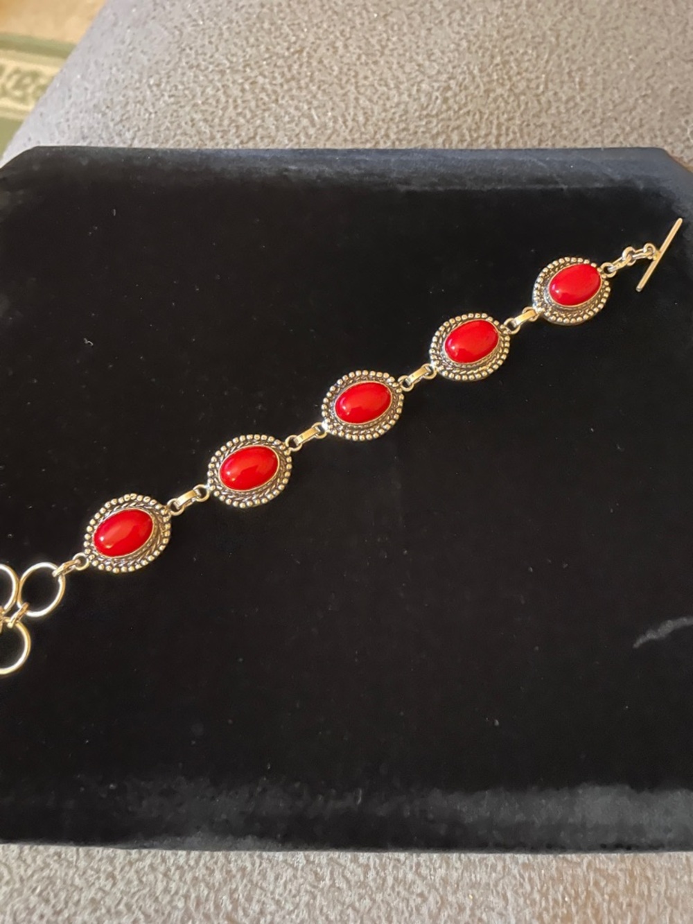 NWOT Coral Bracelet.
